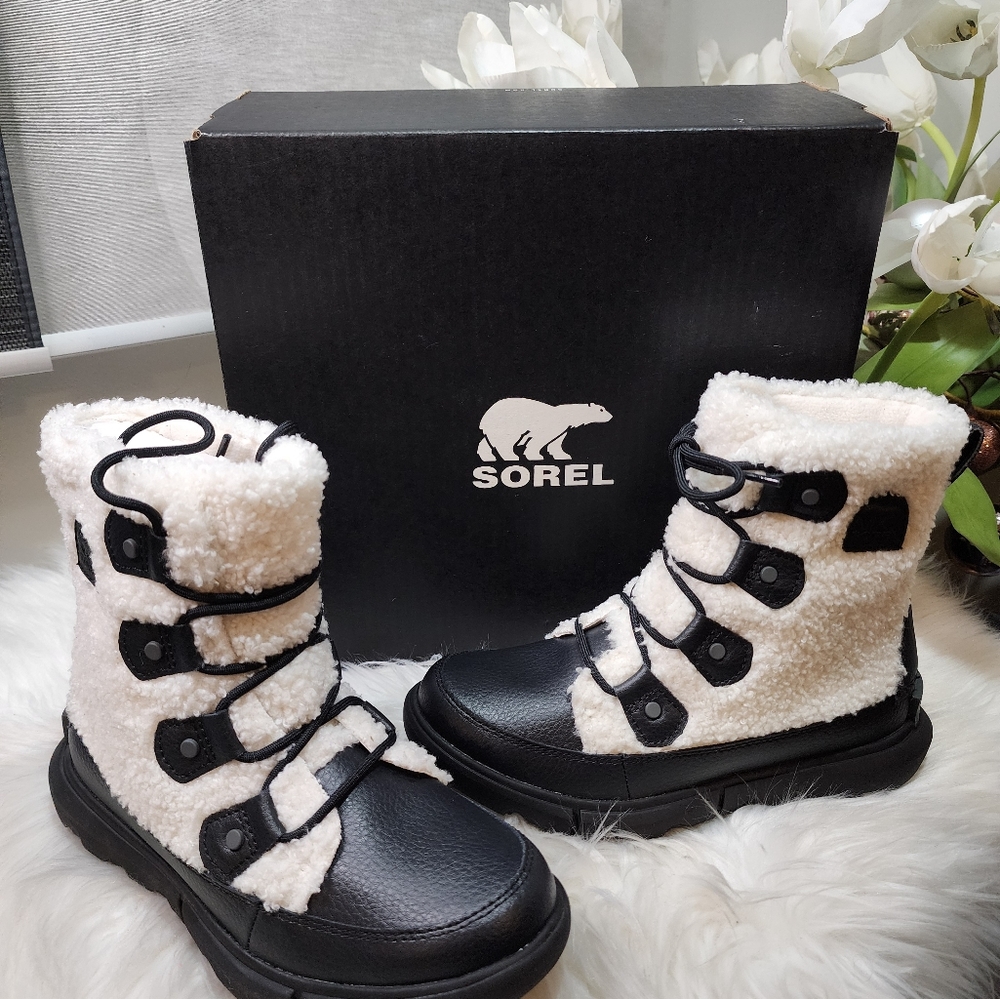 SOREL Women's Explorer II Joan Cozy 100g Boots new - Picture 1 of 13